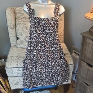 Xhilaration Black Floral Dress